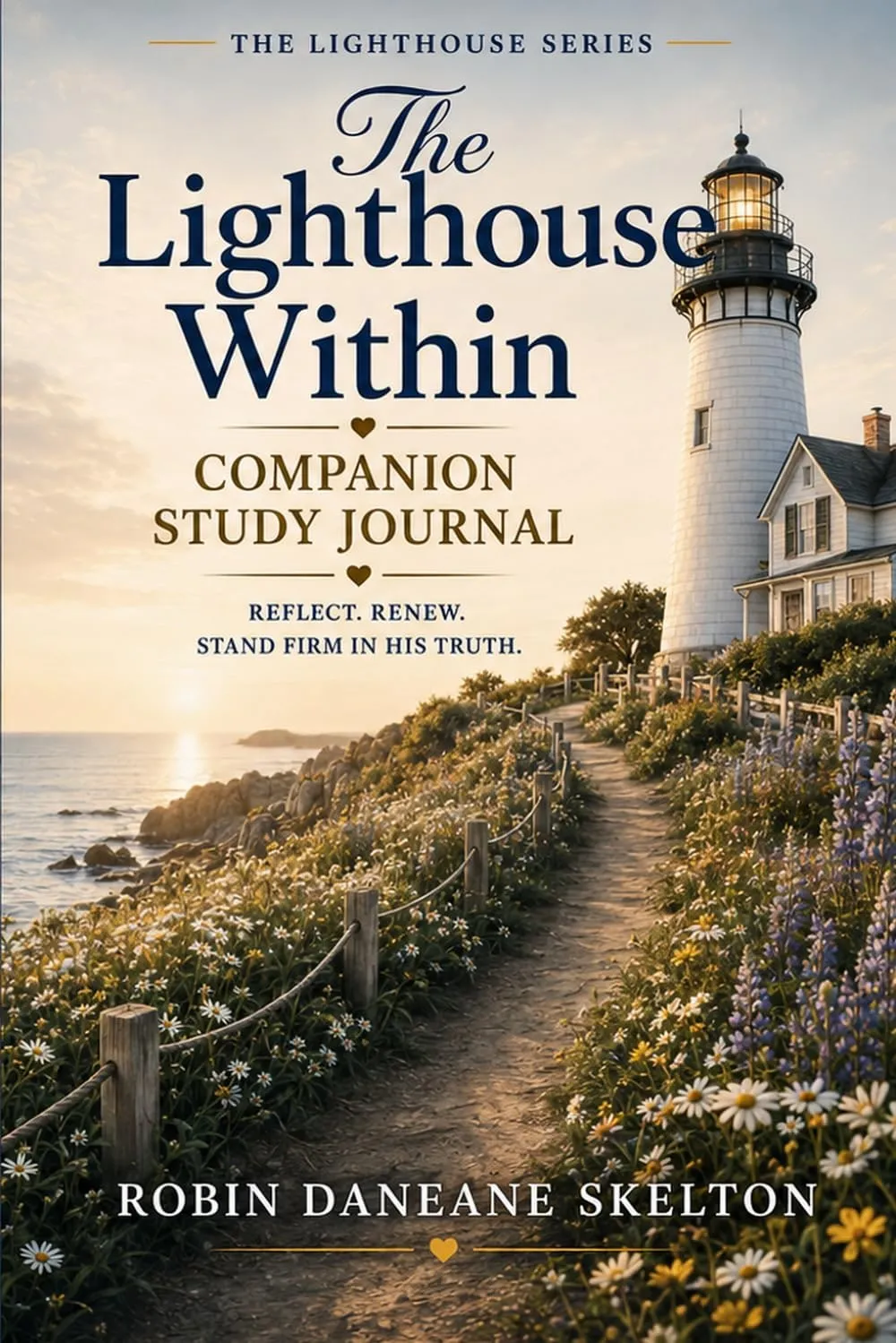 Front cover of The Lighthouse Within Companion Study Journal by Robin Daneane Skelton